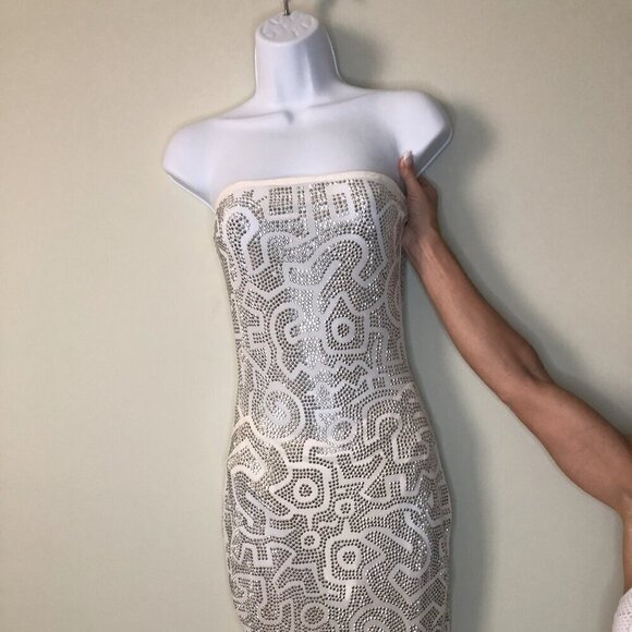 AKIRA Dresses & Skirts - AKIRA Rhinestone Dress Size Small (Brand New)